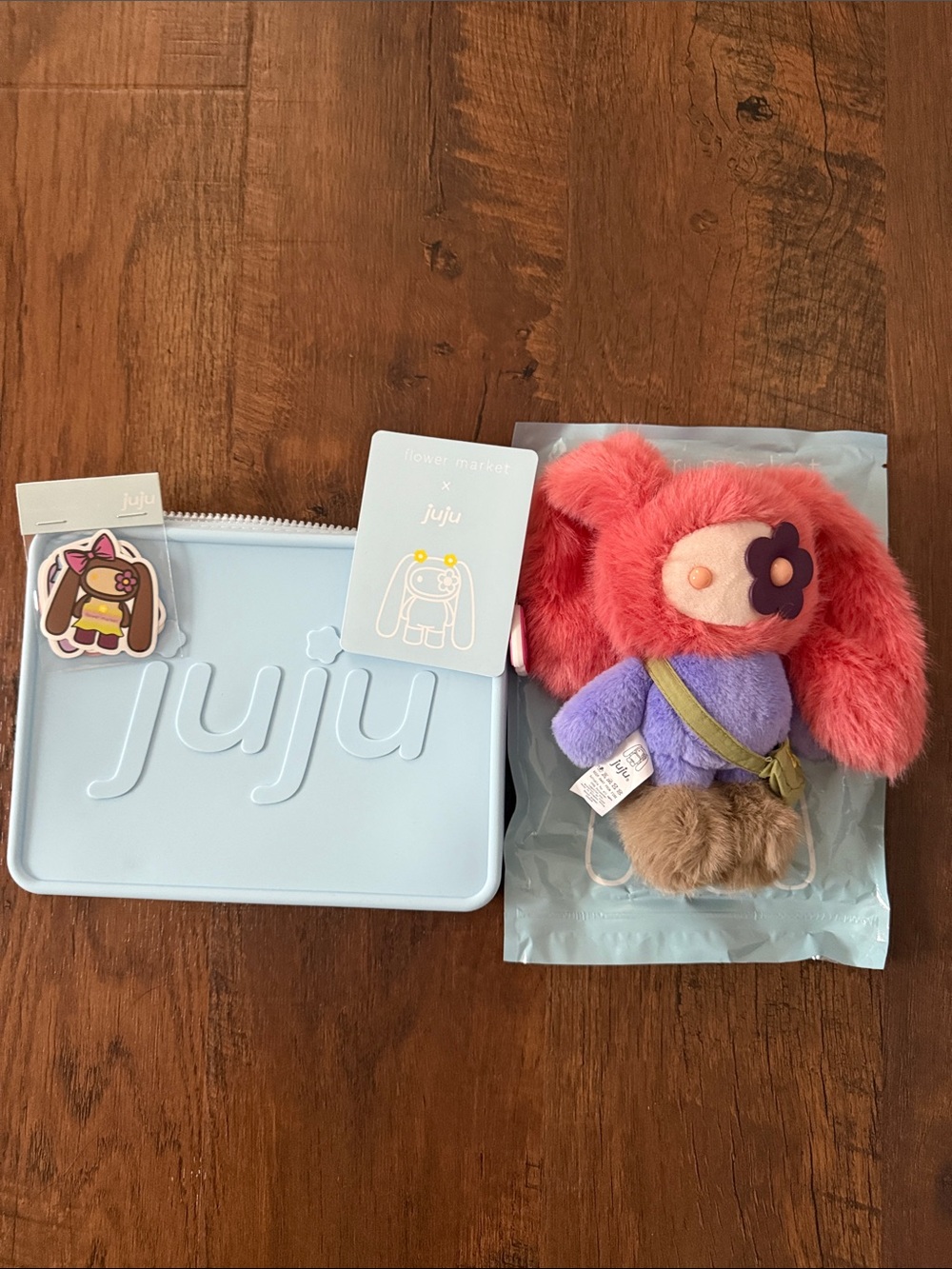 JuJu Flower Market Plush Bunny - Cleo